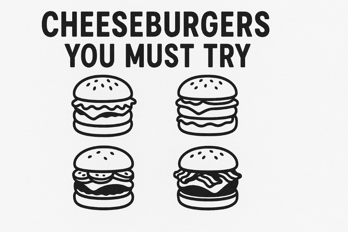 generate image 16:9 Cheeseburgers You Must Try