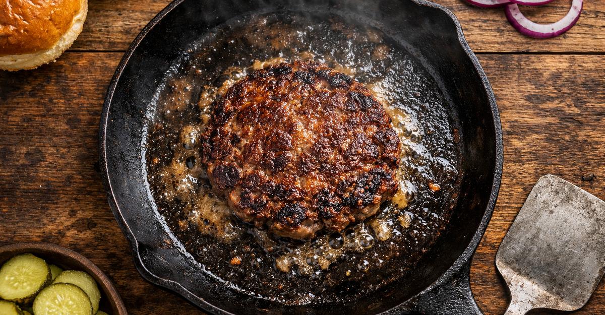 Why Cast Iron Is Perfect for Smash Burgers