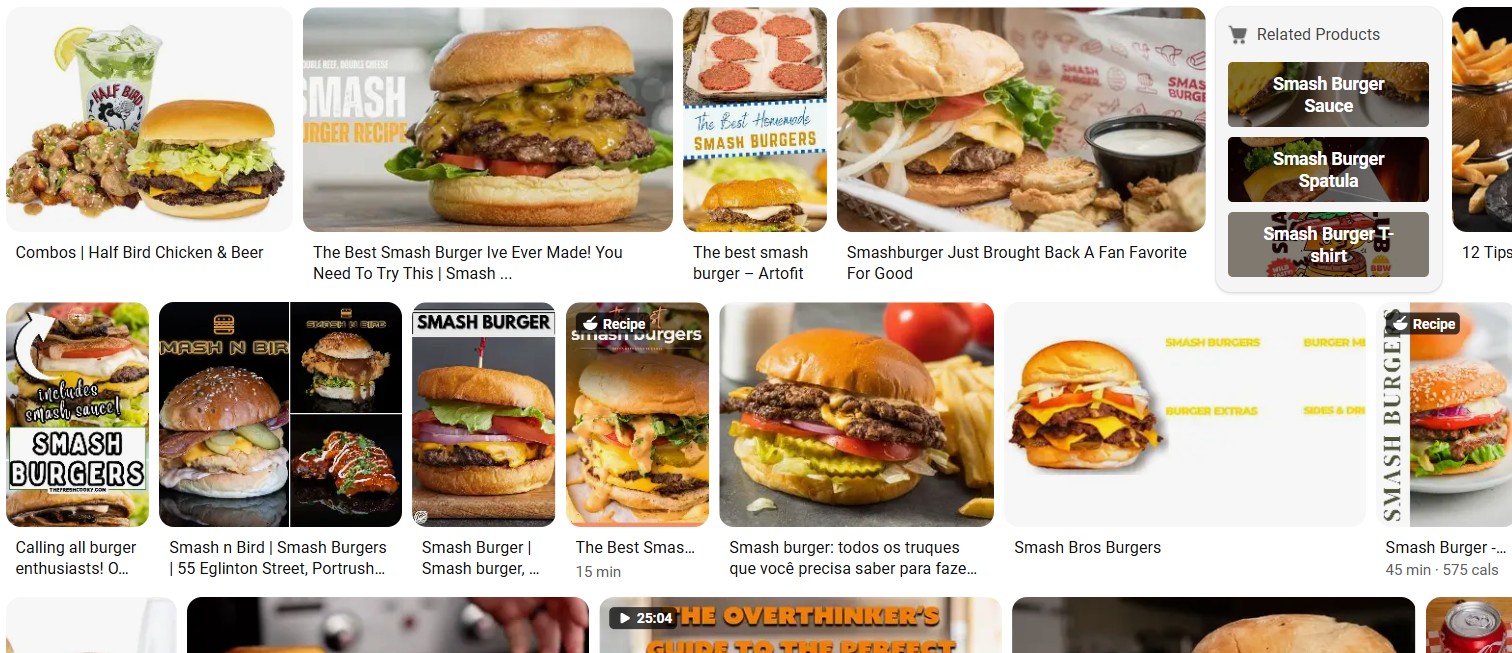 Smash N Burger Combo Picks,